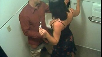Secret Blowjob In The Toilet Caught Live On CCTV